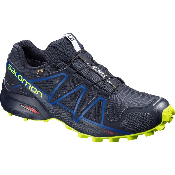 Buty Do Biegania W Terenie Damskie Salomon SPEEDCROSS 4 GTX® S/RACE LTD - Granatowe - Polska (127-VS